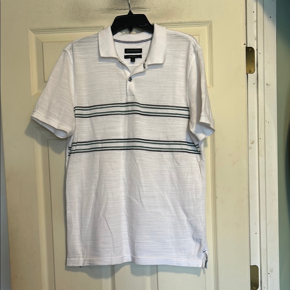 Banana Republic Standard Fit Polo Shirt Size Large